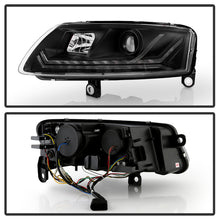画像をギャラリービューアに読み込む, Spyder 09-11 Audi A6 Xenon/HID Model Only Projector Headlights - (PRO-YD-ADA609HID-SEQ-BK)