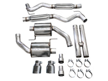 画像をギャラリービューアに読み込む, AWE Tuning 2024 Ford Mustang GT Fastback S650 RWD Touring Catback Exhaust w/ Dual Chrome Silver Tips