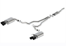 画像をギャラリービューアに読み込む, Ford Racing 2024 Mustang 2.3L Sport Active Cat-Back Exhaust - Black Tip