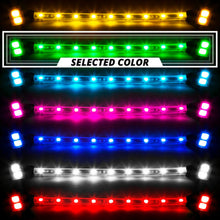 画像をギャラリービューアに読み込む, XK Glow Strips Single Color XKGLOW LED Accent Light Motorcycle Kit Pink - 8xPod + 2x8In