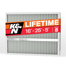 画像をギャラリービューアに読み込む, K&amp;N HVAC Filter 16 X 25 X 5 Merv 8