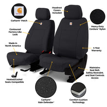 画像をギャラリービューアに読み込む, Covercraft 24-25 Jeep Wrangler Buckets Carhartt Super Dux Precision Fit Custom Front Row Seat Cover