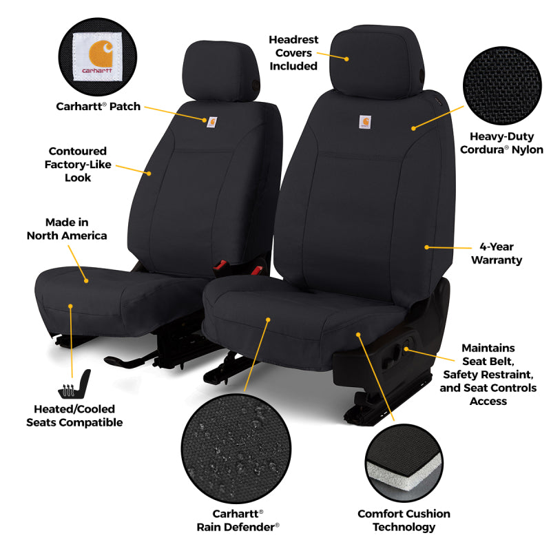 Covercraft 23-26 Toyota Corolla Carhartt Super Dux PrecisionFit Custom Second Row Seat Covers