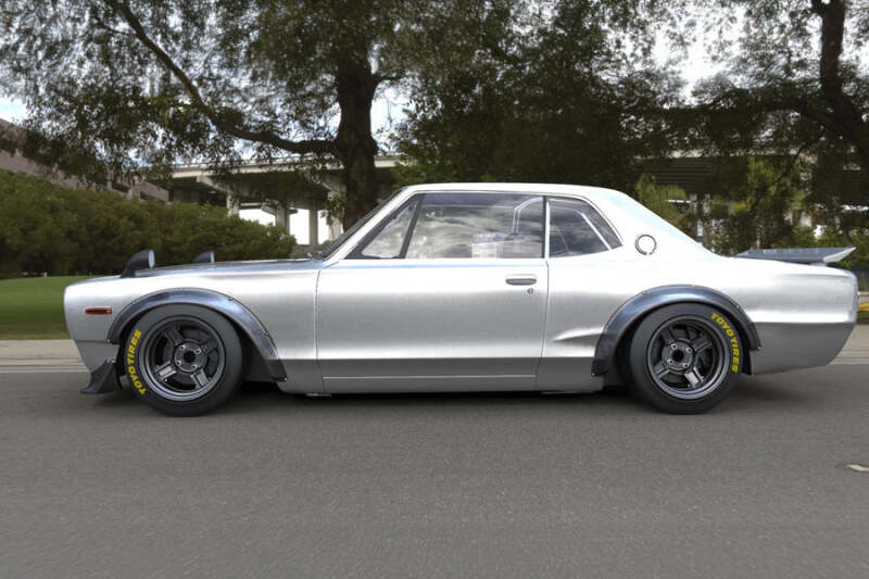 GReddy Pandem Nissan Hakosuka V2 Front Splitter