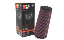 画像をギャラリービューアに読み込む, K&amp;N Universal Clamp-On Air Filter 3-1/2in FLG - 5-3/4in B - 12-1/8in H