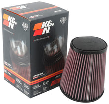画像をギャラリービューアに読み込む, K&amp;N Universal Clamp-On Air Filter 3-1/2in 10 Degree Flange 5-3/4in B 4-1/2in x 3-1/4in T 7in H