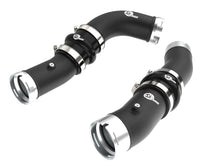 画像をギャラリービューアに読み込む, aFe 2024+ Toyota Tacoma BladeRunner  2.5in &amp; 3in Aluminum Hot &amp; Cold Charge Pipe Kit - Black