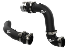 画像をギャラリービューアに読み込む, aFe 23-24 Ford Diesel Trucks V8-6.7L (td) BladeRunner Aluminum Hot and Cold Charge Pipe Kit - Black