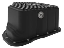 画像をギャラリービューアに読み込む, aFe POWER GM Diesel Trucks 01-10 V8-6.6L (td) Pro Series Engine Oil Pan Black w/ Machined Fins