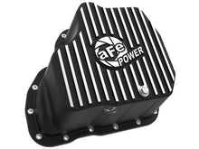 画像をギャラリービューアに読み込む, aFe 011-16 GM Diesel Trucks V8-6.6L LML Engine Oil Pan Black POWER Pro Series w/ Machined Fins