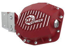 画像をギャラリービューアに読み込む, aFe 20-23 Jeep Gladiator JT (Dana M220) Pro Series Rear Differential Cover Red w/ Machined Fins