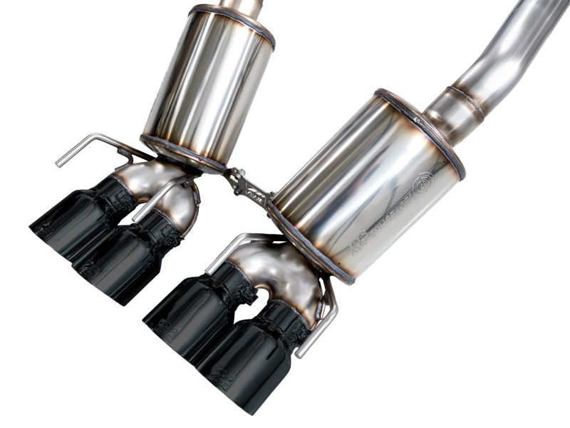 AWE Tuning 09-13 Chevrolet Corvette 6.2L Touring Edition Axle-Back Exhaust w/ Diamond Black Tips