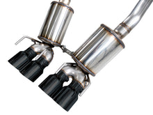 画像をギャラリービューアに読み込む, AWE Tuning 09-13 Chevrolet Corvette 6.2L Touring Edition Axle-Back Exhaust w/ Diamond Black Tips