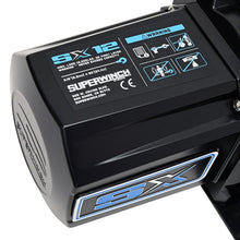 画像をギャラリービューアに読み込む, Superwinch 12000 LBS 12V DC 3/8in x 80ft Synthetic Rope SX12SR Winch - Semi Gloss Black