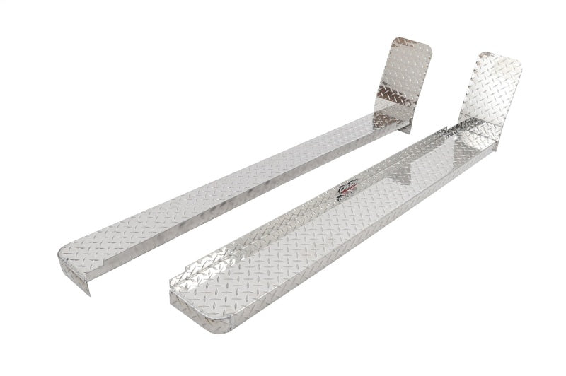 Dee Zee 08-14 Ford Econoline/E-Series Van Running Board Cab Section Brite-Tread Aluminum (Frt Door)