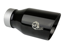 画像をギャラリービューアに読み込む, aFe MACH Force-Xp Universal Exhaust Tip 3 IN Inlet x 4-1/2 IN Outlet x 9 IN L- Black Tip