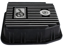 画像をギャラリービューアに読み込む, aFe POWER Transmission Pan Ford Trucks 80-92 (AOD Transmission)- Black w/ Machined Fins