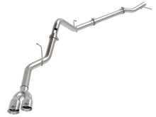 画像をギャラリービューアに読み込む, aFe Rebel XD Series 3 IN 304 Stainless Steel DPF-Back Exhaust w/Dual Polished Tips