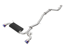 画像をギャラリービューアに読み込む, aFe POWER Takeda 2020 Toyota Supra L6-3.0L (t) 3in-2.5in 304 SS CB Exhaust Blue Flame Tips