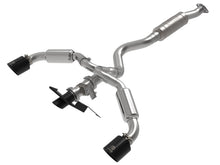 画像をギャラリービューアに読み込む, aFe 23-24 Toyota GR Corolla L3 1.6L (t) Gemini XV 3in to 2-1/2in Cat Back Exhaust w/ Black Tips