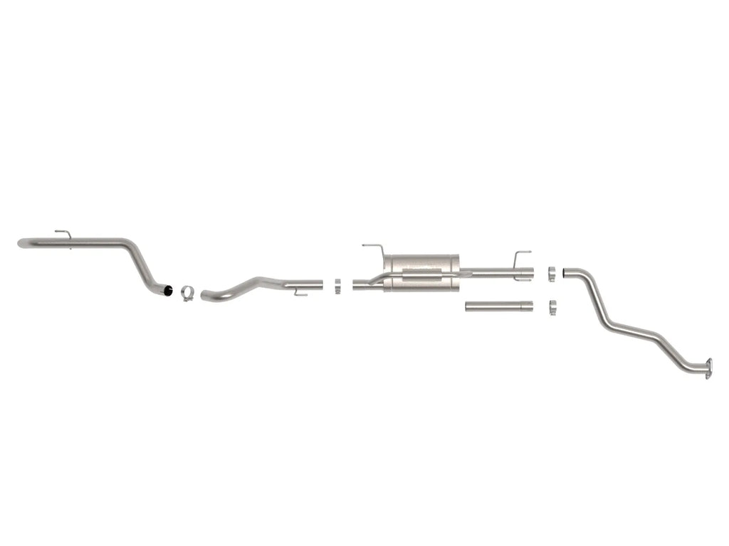 aFe 24-25 Toyota Tacoma L4-2.4L (t) Vulcan Series 2.5in 304 Stainless Steel Cat-Back