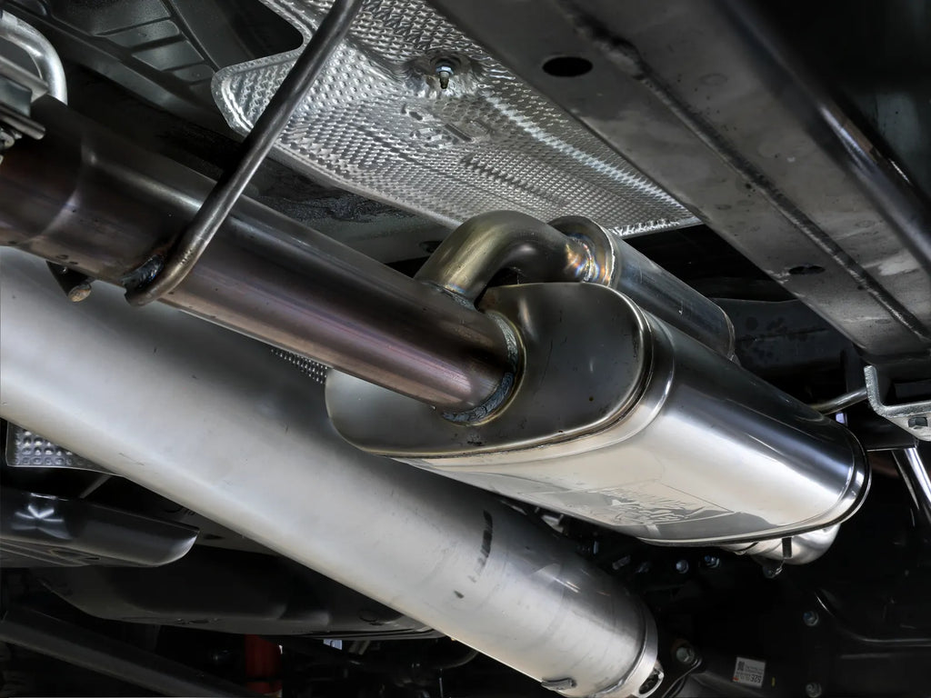 aFe 24-25 Toyota Tacoma L4-2.4L (t) Vulcan Series 2.5in to 3in Cat-Back w/ Black Tip