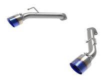 画像をギャラリービューアに読み込む, aFe 2023 Nissan Z V6-3.0L (tt) Takeda Stainless Steel Axle-Back Exhaust System w/ Blue Flame Tip