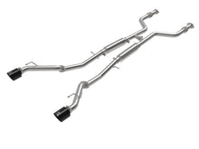 画像をギャラリービューアに読み込む, aFe Nissan Z 23-23 V6-3.0L Takeda 2-1/2in 304 Stainless Steel Cat-Back Exhaust System w/ Black Tips