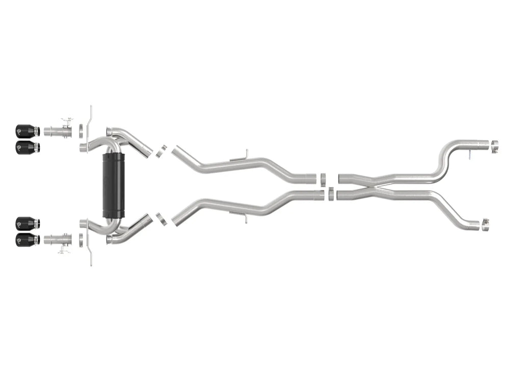 aFe 23-25 BMW M2 L6-3.0L (G87) MACH Force-Xp Cat-Back Exhaust w/ Black Tip