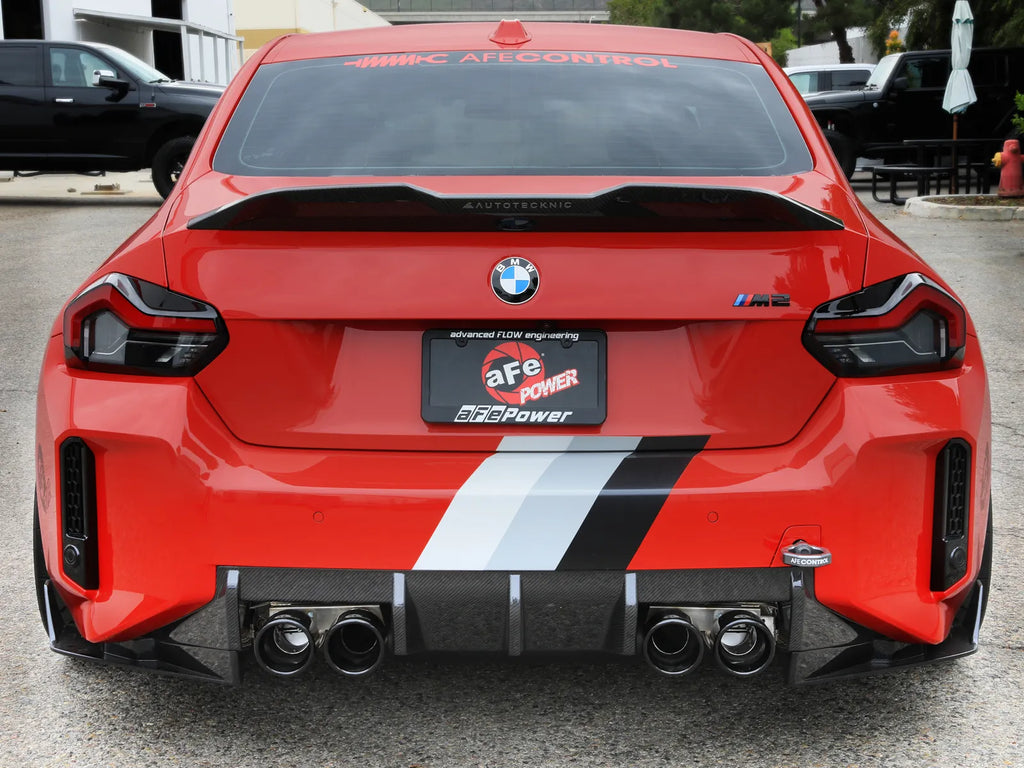 aFe 23-25 BMW M2 L6-3.0L (G87) MACH Force-Xp Cat-Back Exhaust w/ Black Tip