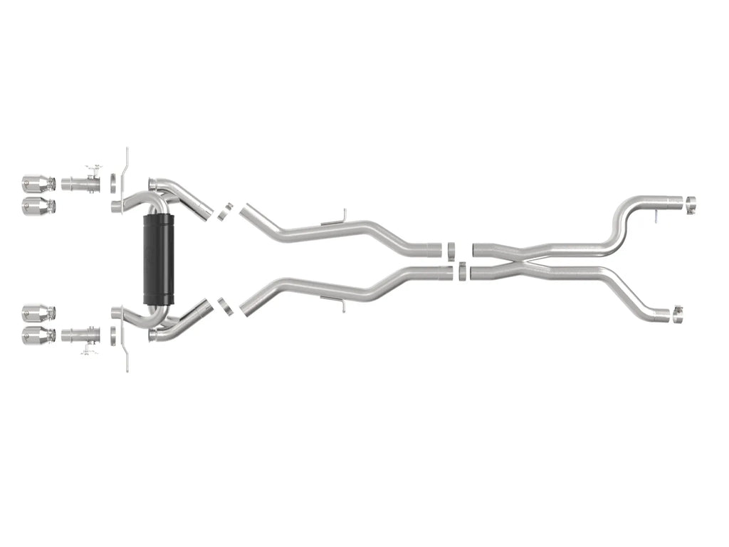 aFe 23-25 BMW M2 L6-3.0L (G87) MACH Force-Xp Cat-Back Exhaust w/ Polished Tip