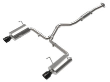 画像をギャラリービューアに読み込む, aFe Subaru Forester XT 14-18 H4-2.5L (t) Takeda 2-1/2in to 2-1/4in 304 SS Cat-Back- Black Tip