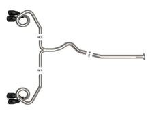 画像をギャラリービューアに読み込む, aFe POWER Takeda 3in to 2-1/2in 304 SS Cat-Back Exhaust w/ Black Tips 22-23 Subaru WRX H4-2.4L (t)