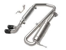 画像をギャラリービューアに読み込む, aFe 18-21 Suzuki Jimny Takeda 2-1/4in. 304 SS Cat-Back Exhaust w/ Blk Tip