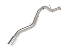 画像をギャラリービューアに読み込む, aFe Large Bore-HD 5in 409SS DPF-Back Exhaust System w/Pol Tip 24-25 GM Diesel Trucks V8-6.6L(td) L5P