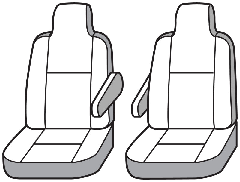 Covercraft 09-26 Ford E-Series Custom Carhartt Super Dux PrecisionFit Seat Covers - Charcoal