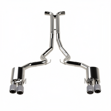 画像をギャラリービューアに読み込む, Kooks 18-24 Ford Mustang GT 5.0 3in. Valved Touring Cat-Back Exhaust - Carbon Tips