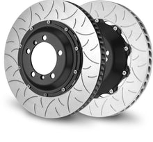 画像をギャラリービューアに読み込む, Brembo 04-06 CaRearera GT Rear 2-Piece Discs 380x34 2pc Rotor Slotted Type-3