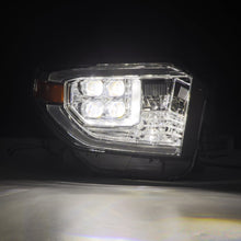 画像をギャラリービューアに読み込む, AlphaRex 14-21 Toyota Tundra NOVA LED Proj HL Chrome w/Actv Light &amp; Seq. Sig + Switchback DRL
