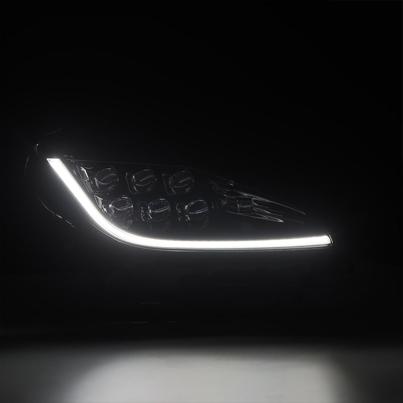 AlphaRex 21-23 Toyota GR86 / Subaru BRZ NOVA-Series LED Projector Headlights - Alpha Black