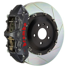 画像をギャラリービューアに読み込む, Brembo 13-17 Model S RWD Fr GTS BBK 6Pis Cast 380x34 2pc Rotor Slotted Type1-Black HA