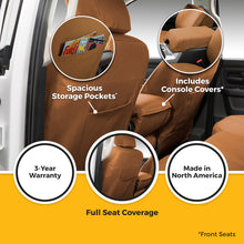 画像をギャラリービューアに読み込む, Covercraft 24-25 Toyota Tacoma Crew Cab Carhartt PrecisionFit Front Row Seat Covers