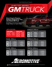 画像をギャラリービューアに読み込む, Aeromotive 05-18 Chevrolet Silverado 450 Dual Drop-In Phantom System