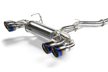 画像をギャラリービューアに読み込む, Invidia 08-11 STi Hatch / 11 WRX Hatch Dual Q300 Titanium Tip Cat-back Exhaust