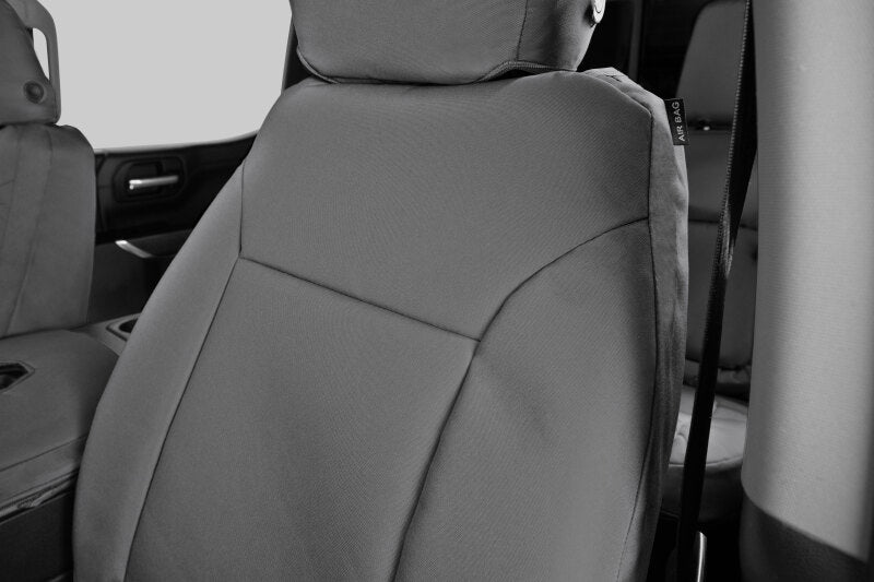 Covercraft 20-23 Toyota Tacoma Endura PrecisionFit Custom Front Row Seat Covers - Silver/Silver
