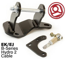 画像をギャラリービューアに読み込む, Innovative 96-00 Civic B-Series Black Steel Hydro to Cable Trans Conversion Bracket and Actuator