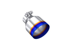 画像をギャラリービューアに読み込む, MBRP Universal Burnt SS Tip 2.5in ID / 4.5in OD Out / 6.5in Length Angle Cut Single Wall
