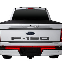 画像をギャラリービューアに読み込む, Putco 2024+ Ford F150 w/Factory LED Tail Light 60in Red Blade Tailgate Light Bar Plug-N-Play