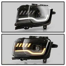 画像をギャラリービューアに読み込む, Spyder 10-13 Chevy Camaro Halogen Model Only - Black (PRO-YD-CCAM2010SI-SEQ-BK)