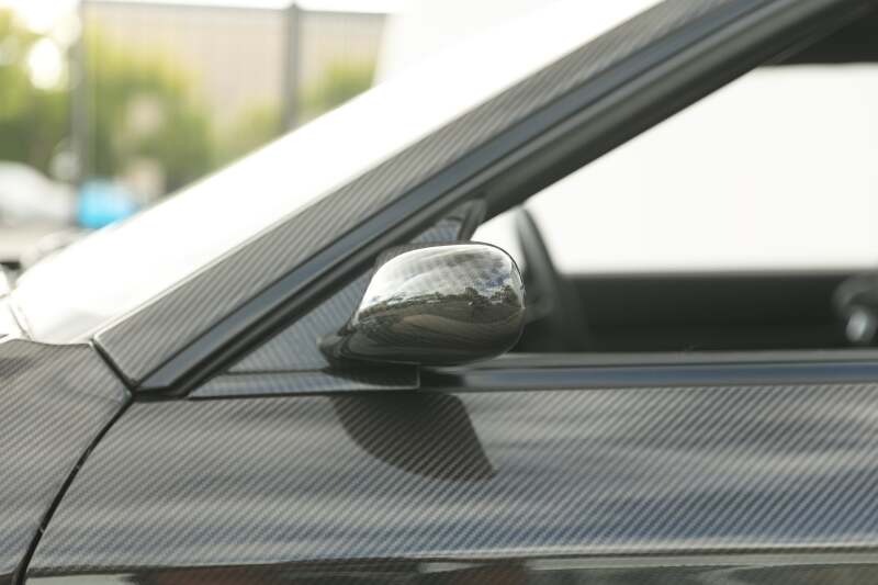 GReddy Nissan R34 Skyline Garage Active Group A Type Dry Carbon Side Mirrors - Set